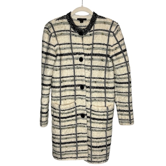 Louis Vuitton Wool Blend Boucle Long Cardigan Jacket - Picture 1 of 12
